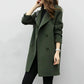 Manteau en Laine pour Femme 2023 : Élégance Automne-Hiver, Coupe Ajustée, Mi-longueur