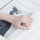 Wave Ring Real 925 Sterling Silver belt Fine Jewelry For Charm Women Birthday party Accessories Gift