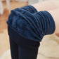 lady Brushed Stretch Fleece Lined Thick Leggings Warm  leggings women casual fitness skinny pants female step foot long leggings
