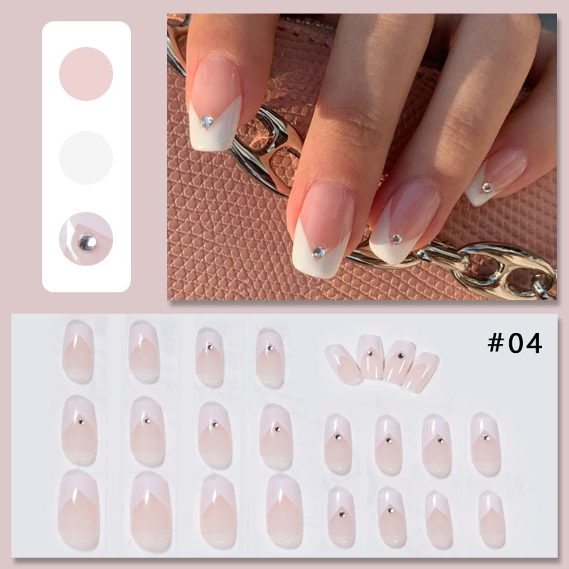 Ongle de Beauté décorés - French Love