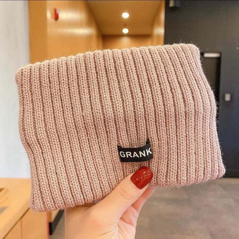 Knit Hair Band Winter Accessories Women Head Band Warm Headband Beanie Headwrap Elastic Hat Girl Hair Holder Cap Sport Hairband