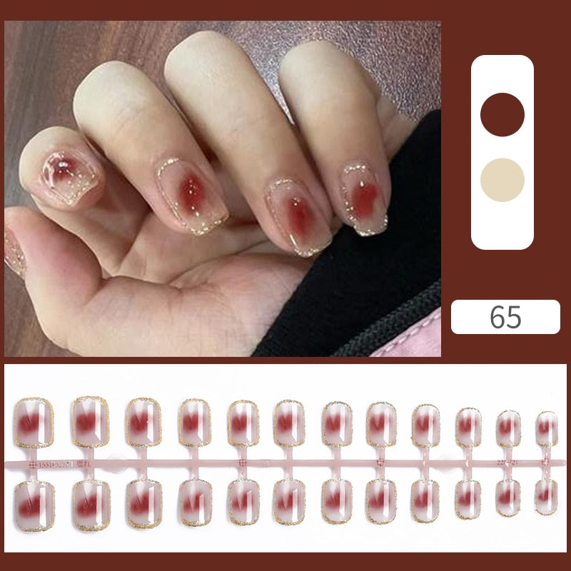 Ongle de Beauté décorés - French Love