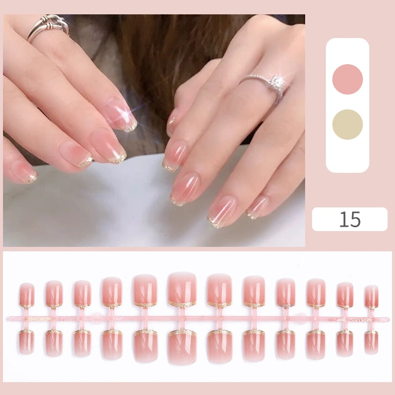 Ongle de Beauté décorés - French Love