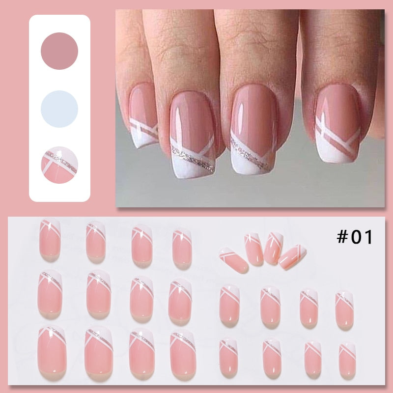 Ongle de Beauté décorés - French Love