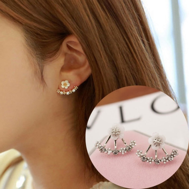 Boucles d'oreille Fleurs du Bonheur