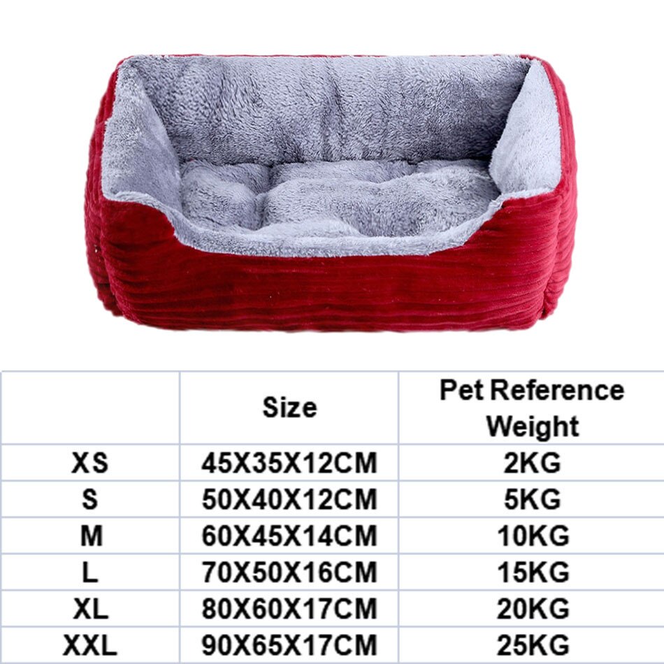 Lit Sofa pour chien, chat mignons - Housse  lavable