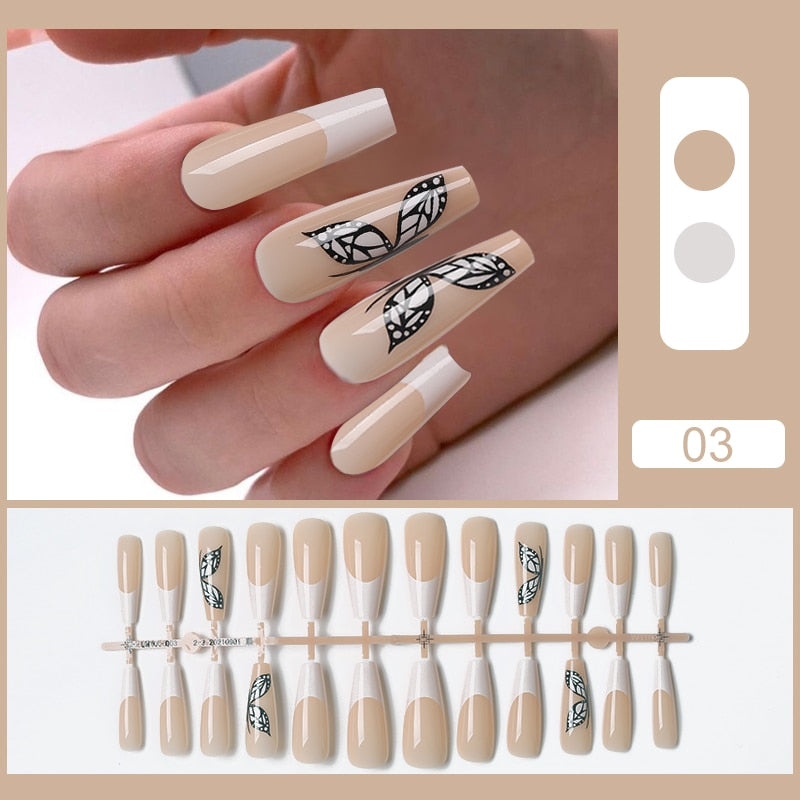 Ongle de Beauté décorés - French Love
