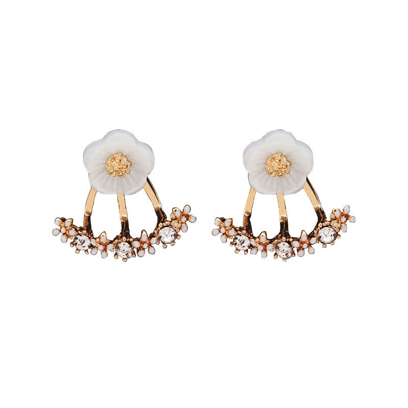 Boucles d'oreille Fleurs du Bonheur