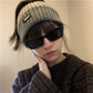 Knit Hair Band Winter Accessories Women Head Band Warm Headband Beanie Headwrap Elastic Hat Girl Hair Holder Cap Sport Hairband