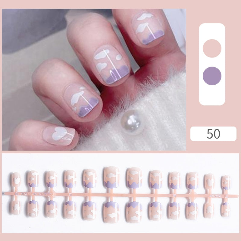 Ongle de Beauté décorés - French Love