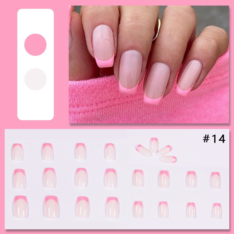 Ongle de Beauté décorés - French Love