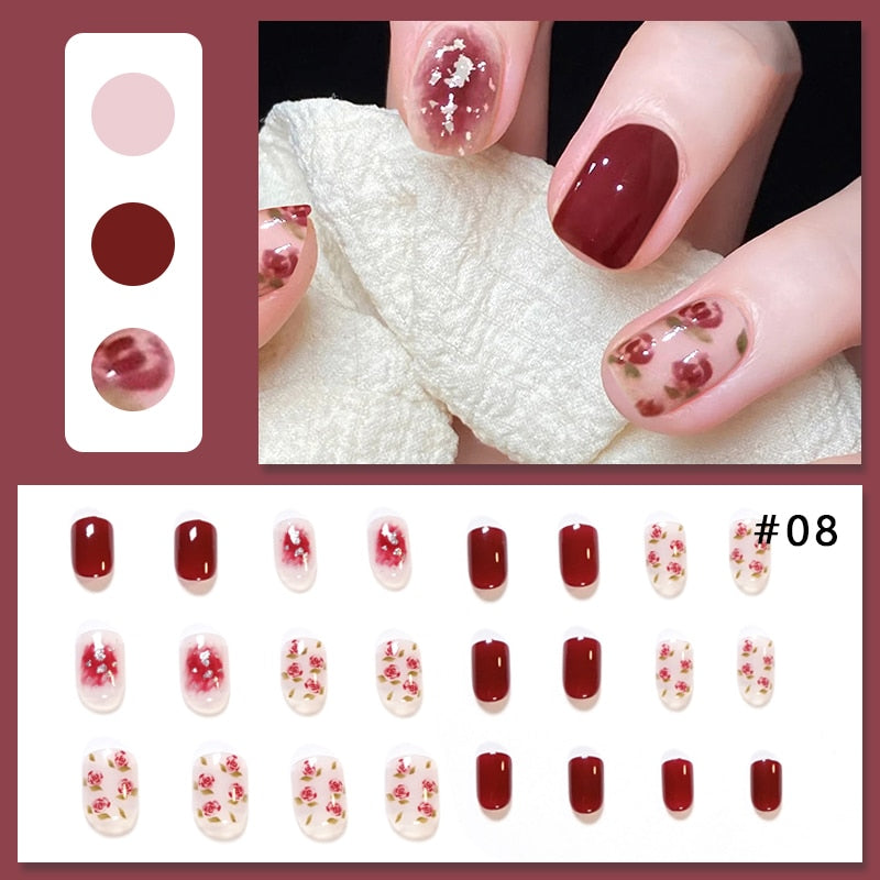 Ongle de Beauté décorés - French Love