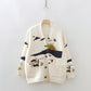 Cardigan d'Hiver imprimé
