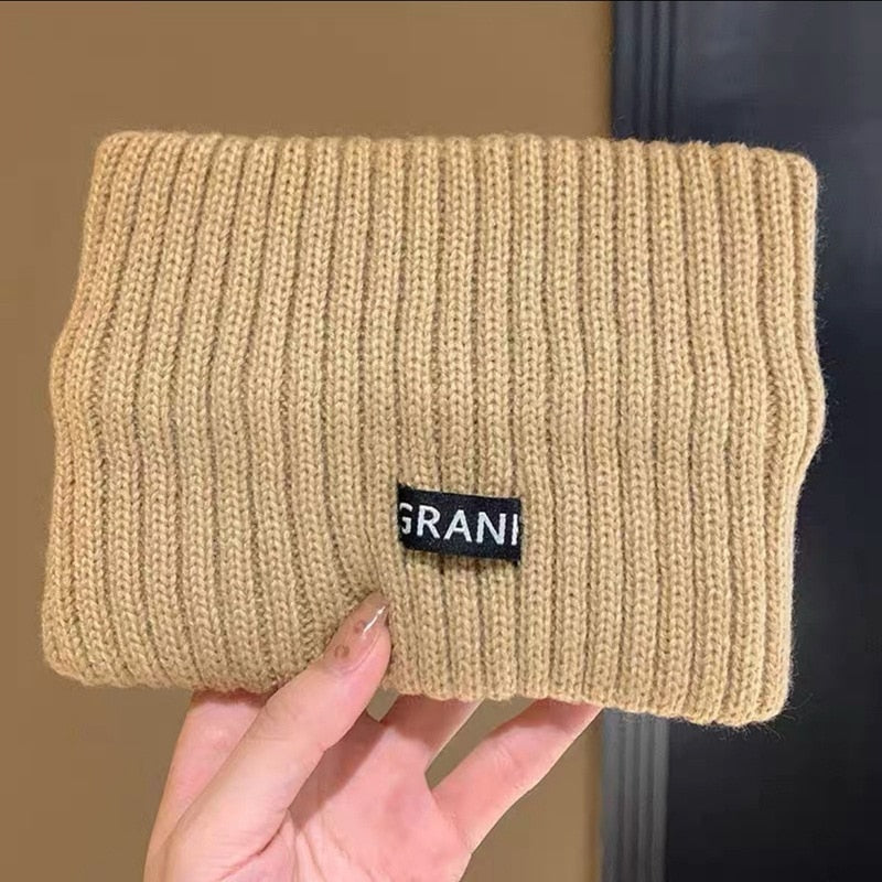 Knit Hair Band Winter Accessories Women Head Band Warm Headband Beanie Headwrap Elastic Hat Girl Hair Holder Cap Sport Hairband