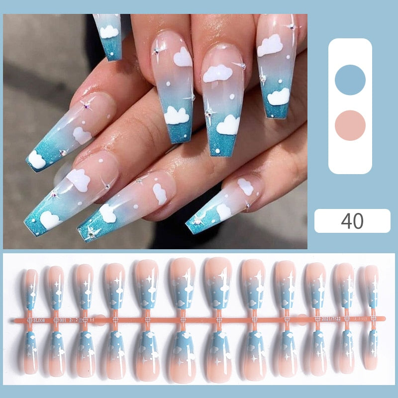 Ongle de Beauté décorés - French Love