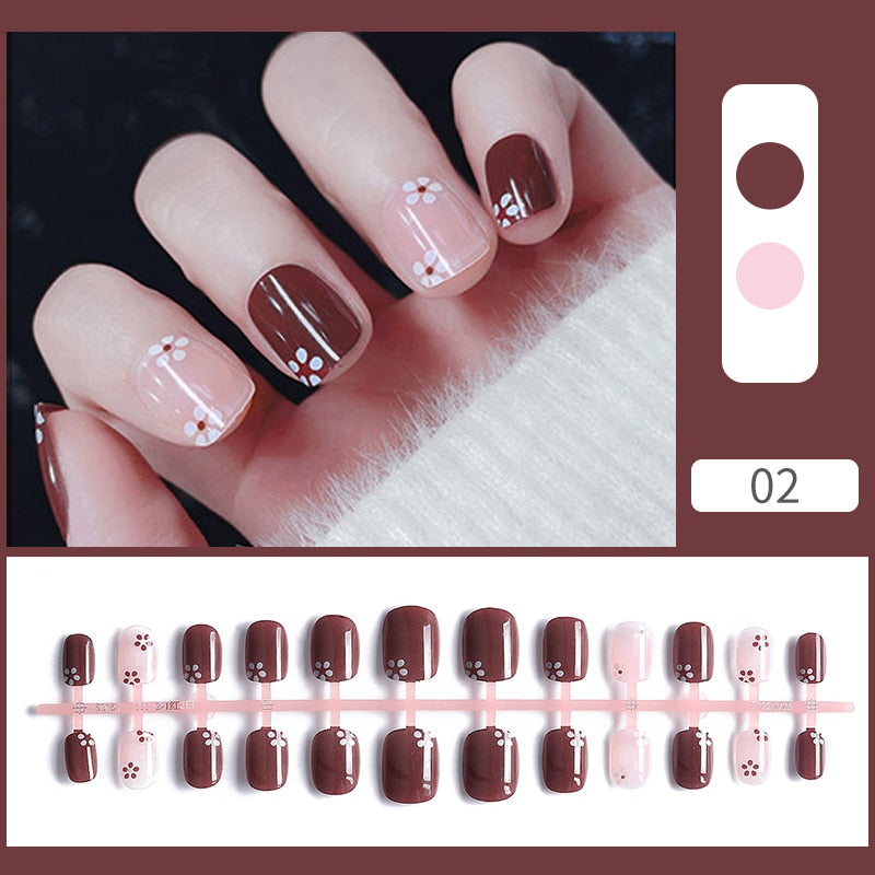 Ongle de Beauté décorés - French Love