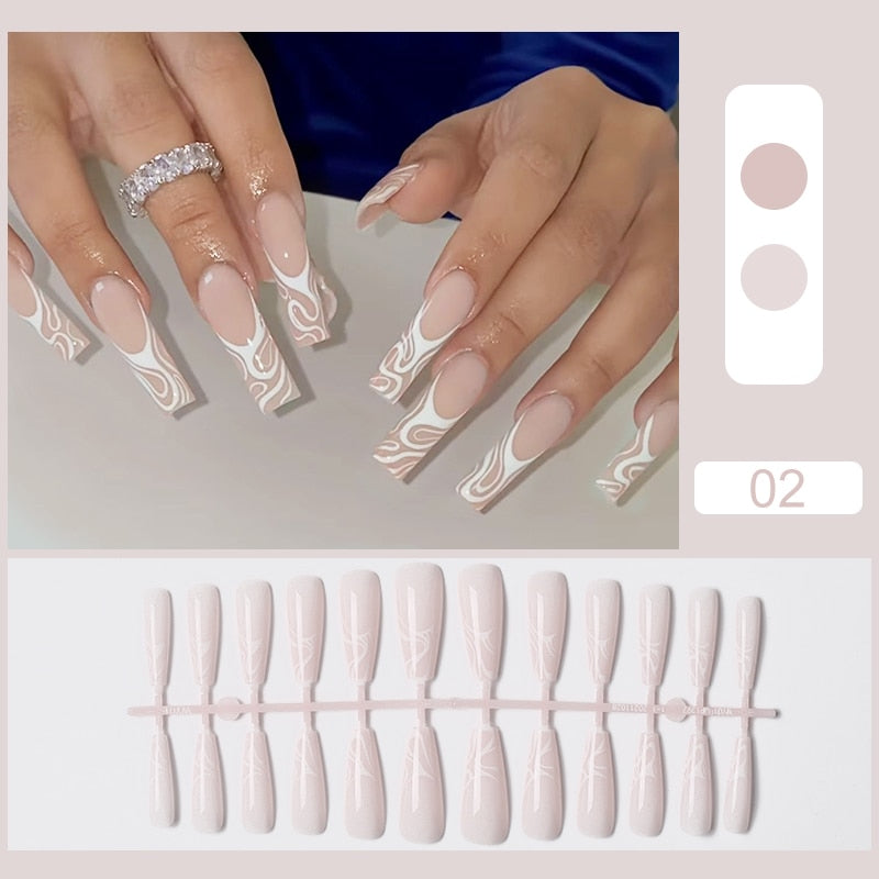Ongle de Beauté décorés - French Love