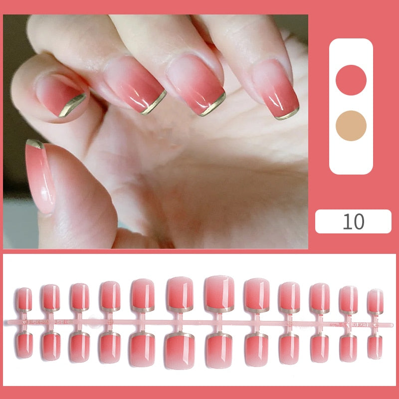 Ongle de Beauté décorés - French Love