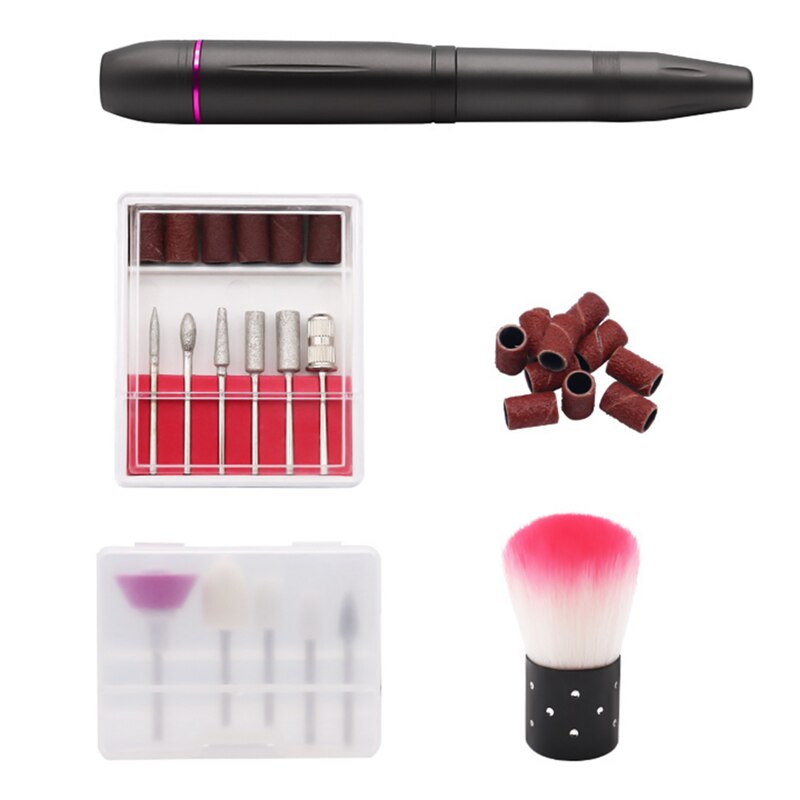 Ponceuse à ongles électrique USB rechargeable professionnelle