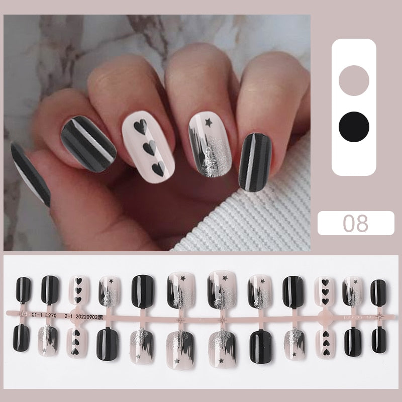 Ongle de Beauté décorés - French Love